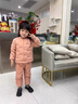 G.DUCKKIDS兒童輕薄羽絨服內(nèi)膽上衣冬套裝保暖內(nèi)衣寶寶女童男中大童羽絨褲 03套裝粉色 170碼適合身高150-160cm 曬單實(shí)拍圖