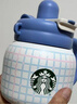星巴克（Starbucks）杯子回歸校園系列雙飲口不銹鋼杯大容量便攜水杯男女中秋國慶禮物 雙飲口不銹鋼杯590ml 曬單實(shí)拍圖