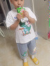 G.DUCKKIDS小黃鴨聯(lián)名兒童奧特曼衣服套裝男童夏裝寶寶短袖t恤牛仔褲兩件套 藍色套裝 100 尺碼2~3歲【 90-100cm】 曬單實拍圖