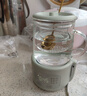 小熊（Bear）迷你養生壺養生杯 電燉杯電熱杯煮花茶壺燒水壺辦公室杯子0.4L全玻璃杯體YSH-F04E1 曬單實(shí)拍圖