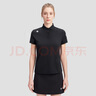 迪桑特 WOMEN’S TRAINING  女士 印花短袖POLO衫 短袖POLO衫 IB-墨黑色 M (165/84A) 曬單實(shí)拍圖
