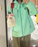 駱駝（CAMEL）【王俊凱同款】沖鋒衣戶(hù)外男女輕量防風(fēng)防水外套登山服 1622   S 曬單實(shí)拍圖