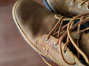 添柏嵐（Timberland）官方男鞋中幫鞋靴春季新款商務(wù)通勤皮革|A5YS1 A5YS1W/小麥色 43 曬單實(shí)拍圖
