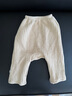 貝樂(lè )咿嬰兒衣服秋冬款保暖褲子新生兒衣服大pp褲夾棉打底褲滿(mǎn)月寶寶衣服 7767-卡其 90 （1-2歲22-26斤） 曬單實(shí)拍圖