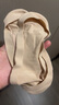 無(wú)印良品（MUJI）女式 腳跟帶防滑 不分前后的淺口隱形船襪女士短襪 DAG33A4S 黑色 23-25/36-40碼 曬單實(shí)拍圖
