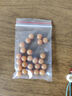 DIY天然黃色菩提根散珠原籽菩提子風(fēng)化果圓珠佛珠手串配件配飾 小號(hào)直徑約0.8-0.9cm 曬單實(shí)拍圖