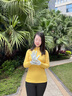 MO EYES魔眼 高爾夫手套女士真皮進口羊皮魔術(shù)貼防滑透氣雙手golf 雙手 白黑色 19 碼 曬單實拍圖