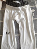 安德瑪（UNDERARMOUR）HeatGear男子訓練運動(dòng)緊身七分褲1361588 白色100 L 曬單實(shí)拍圖