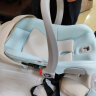 怡戈（Ekobebe）新生儿婴儿提篮式儿童安全座椅汽车用宝宝便携摇篮车载手提篮米绿 实拍图