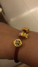 周生生七夕禮物納福御守兔子 黃金轉(zhuǎn)運(yùn)珠足金串珠Charme 93825C定價(jià) 曬單實(shí)拍圖