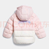 阿迪達斯（adidas）童裝24冬季女童寶寶厚款保暖嬰兒運動(dòng)休閑連帽羽絨服外套JJ5029 曬單實(shí)拍圖