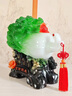 銅雀天驕白菜招財開(kāi)業(yè)大吉擺件高檔禮品公司店鋪飯店開(kāi)業(yè)禮物生意興隆擺件 百財招來(lái)尺寸約35*16*32cm 曬單實(shí)拍圖