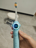 usmile笑容加兒童電動(dòng)牙刷 數字牙刷 Q20奇幻藍 適用3-15歲 學(xué)生禮物 生日禮物 兒童禮物 中秋 曬單實(shí)拍圖