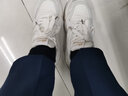 回力官方 女鞋子女秋冬季小白鞋女厚底滑板鞋女士休閑鞋百搭運動(dòng)鞋女 雪花米白【厚底4cm 顯高顯瘦】 39 曬單實(shí)拍圖