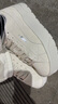 彪馬（PUMA）【厚底鞋】復古增高小白鞋女子美拉德松糕鞋KARMEN397457 雪白色-雪白色-03 37 曬單實(shí)拍圖