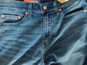 Levi's李維斯25年秋冬新款男士四季恒溫美式505標準直筒牛仔褲 淺藍 32 (32) 曬單實(shí)拍圖