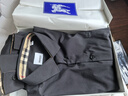 博柏利（BURBERRY）【禮物】男裝 馬術(shù)騎士刺繡彈力棉質(zhì)長(zhǎng)袖襯衫 曬單實(shí)拍圖
