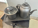 Amos亞摩斯純鈦自動上水壺底部上水單壺雙抽套裝家用電茶爐燒水壺茶具茶臺一體茶壺辦公會客煮茶壺AS-KTE151T 銀灰色 1.5L 曬單實拍圖