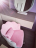 學(xué)習椅初中高中生家用電腦椅臥室女生梳妝化妝椅網(wǎng)紅花瓣椅舒適家 印象粉-花瓣靠背-乳膠軟糖墊 隨心萬(wàn)向輪【送同色蝴蝶抱枕】 曬單實(shí)拍圖