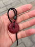 世福星朱砂十二生肖吊墜2026馬年本命年護身符平安扣掛件男女款項鏈禮物 朱砂吊墜-生肖蛇 曬單實(shí)拍圖