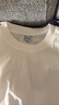 森馬（Semir）王安宇同款|長(zhǎng)袖T恤男純棉打底衫純色情侶冬上衣寬松109725101201 曬單實(shí)拍圖