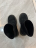 他她（TATA）厚底彈力短靴女增高絨面美拉德風(fēng)靴子冬新款WD801DZ3 黑色（絨里） 36 曬單實(shí)拍圖