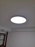 雷士照明（NVC）led吸頂燈具廚房燈圓形臥室房間燈陽臺(tái)燈走廊燈過道玄關(guān)燈餐廳燈 36瓦三段調(diào)光500*80mm【啞白】 曬單實(shí)拍圖