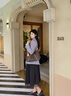 啄木鳥七夕情人節(jié)禮物女包2023新款大容量通勤托特包水桶包子母袋斜挎包 啡色 曬單實拍圖
