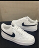 耐克男子透氣平底運動(dòng)鞋冬季板鞋NIKE COURT VISION LOW DH2987 101白色/黑/白色 43 曬單實(shí)拍圖