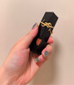圣羅蘭（YSL）黑管鏡面愛(ài)心唇釉442口紅滋潤(rùn)化妝品生日禮物送女友中秋禮品 曬單實(shí)拍圖
