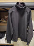 馬登工裝 美式復古仿德絨打底衫高領(lǐng)磨毛保暖拼接插肩袖T恤男秋季 深灰色 2XL 曬單實(shí)拍圖