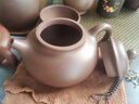 尊壺 宜興紫砂壺容天茶壺手工茶具喝茶泡茶壺國工原礦紫泥禮品茶器 曬單實拍圖