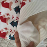 G.DUCKKIDS小黃鴨女童毛衣新款加厚套頭寶寶冬裝保暖高領(lǐng)兒童圣誕針織上衣潮 杏色【F136高領(lǐng)小樹(shù)帽子套衫】 140 cm 曬單實(shí)拍圖