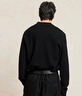 杰克·瓊斯（JACK&JONES）男裝秋冬新款時(shí)尚潮流百搭羊毛衫套頭毛衣靜奢風(fēng)POLO領(lǐng)針織衫男 E40 黑色 XL 185 曬單實(shí)拍圖