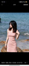凡小如吊帶連衣裙夏天女2024年新款小個子法式休閑純欲顯瘦百搭開衫套裝 彩虹吊帶裙 M （建議90-105斤） 曬單實拍圖