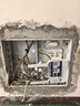 鴻雁弱電箱家用配電箱多媒體布線信息箱光纖500*400*120mm大號+排插 曬單實拍圖