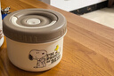 史努比（SNOOPY）保溫飯盒316L不銹鋼上班族可微波爐保溫桶中小學(xué)生飯盒便當盒二層 曬單實(shí)拍圖