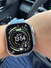 Apple/蘋(píng)果 Watch Ultra 3 智能手表GPS+蜂窩款49毫米原色鈦金屬表殼鐵錨藍色海洋表帶 MEWJ4CH/B 曬單實(shí)拍圖