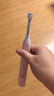 飛利浦（PHILIPS）兒童電動(dòng)牙刷 男孩女孩生日禮物 適用4-6-12歲2種模式 自帶2支刷頭粉HX2432/02 國家補貼 曬單實(shí)拍圖