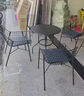 用茂陽(yáng)臺戶(hù)外桌椅組合室外鐵藝小茶幾簡(jiǎn)約休閑庭院露臺桌椅子創(chuàng  )意 單個(gè)椅子 曬單實(shí)拍圖