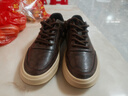 零度風(fēng)格·ZERO STYLE輕奢男鞋板鞋男2025秋季新款頭層牛皮休閑鞋防滑軟底運動(dòng)鞋子男 棕色【品牌限量款】 41 【標準皮鞋碼】 曬單實(shí)拍圖