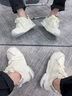 馬克華菲男鞋秋季休閑板鞋男款2025新款厚底小白鞋男百搭潮流增高面包鞋子 米白 【七夕送男友】 41 標準運動(dòng)鞋碼 【七夕送男友】 曬單實(shí)拍圖