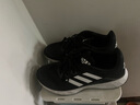 ADIDAS阿迪達(dá)斯男鞋春秋季新款男士運(yùn)動(dòng)鞋戶外休閑鞋緩震跑步鞋子男 力薦-黑白經(jīng)典/網(wǎng)面透氣 43 曬單實(shí)拍圖