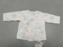 愛(ài)貝迪拉新生兒半背衣嬰兒衣服純棉秋冬小月寶寶上衣滿(mǎn)月服2件裝52 曬單實(shí)拍圖