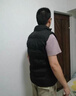 GLM棉馬甲男冬季棉服男寬松百搭加厚保暖坎肩運動(dòng)背心男黑色L 曬單實(shí)拍圖