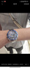 卡西歐（CASIO）EDIFICE 雙顯三眼盤 EFR-552D商務(wù)時(shí)尚石英男士手表【學(xué)生手表】 EFR-552D-1A2VUPR 曬單實(shí)拍圖