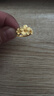 周六福（ZLF）  黃金戒指女款足金花朵繁花活口指環(huán)幸福之花 計價(jià) 5.23g 曬單實(shí)拍圖