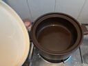蘇泊爾(SUPOR)砂鍋陶瓷煲燉鍋家用陶瓷鍋高溫不易開(kāi)裂燃氣明火專(zhuān)用3L 曬單實(shí)拍圖