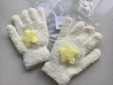 雪倫朵手套冬季女保暖防寒針織毛線(xiàn)手套2025年新款韓系戶(hù)外騎行棉手套 奶黃色 曬單實(shí)拍圖