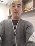皮爾卡丹（pierre cardin）針織毛衣開衫男含羊毛早春秋季休閑韓版男士外穿搭線衫外套 深灰 175/XL/115140-155斤 曬單實(shí)拍圖